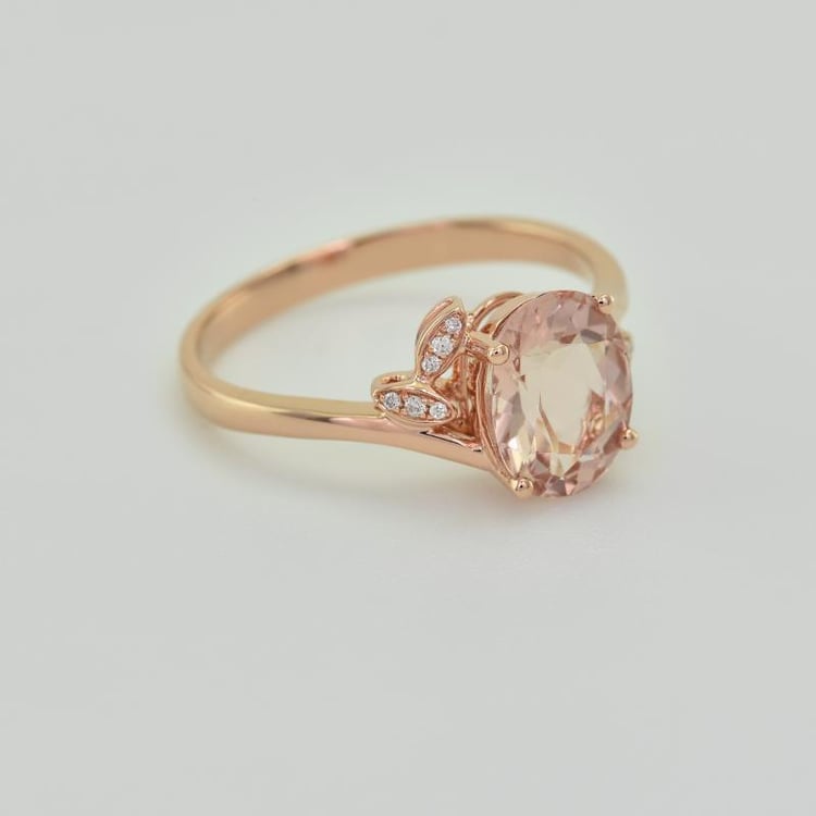 Ring mit Morganit aus Gold 25644