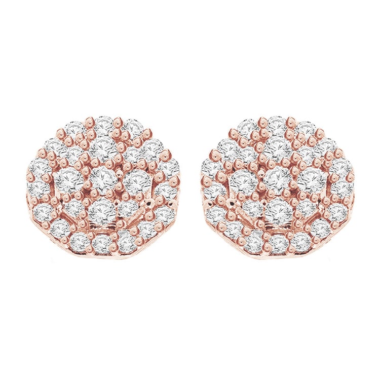 Elegante Ohrringe voller Lab Grown Diamanten Adelais 93048