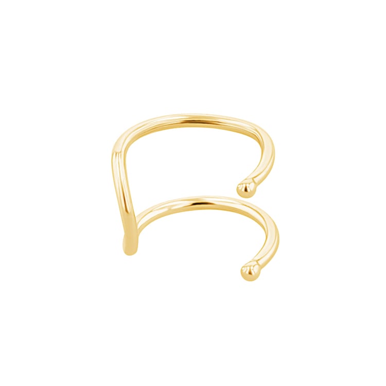 Goldener Ohrschmuck Kauri