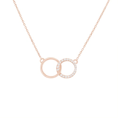 Symbolischer Halskette mit Diamanten Mehdi
