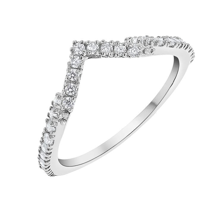 Eternityring in V-Form mit Lab Grown Diamanten Zach 141808