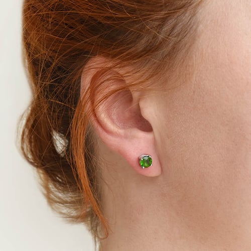 Ohrstecker mit Diopsiden Bernice