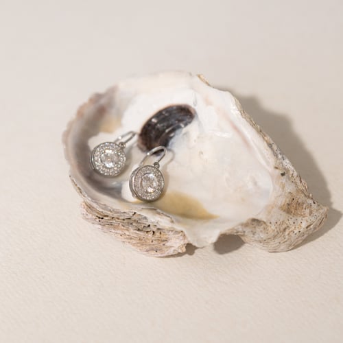 Schmuckset mit Moissaniten und Diamanten Camille