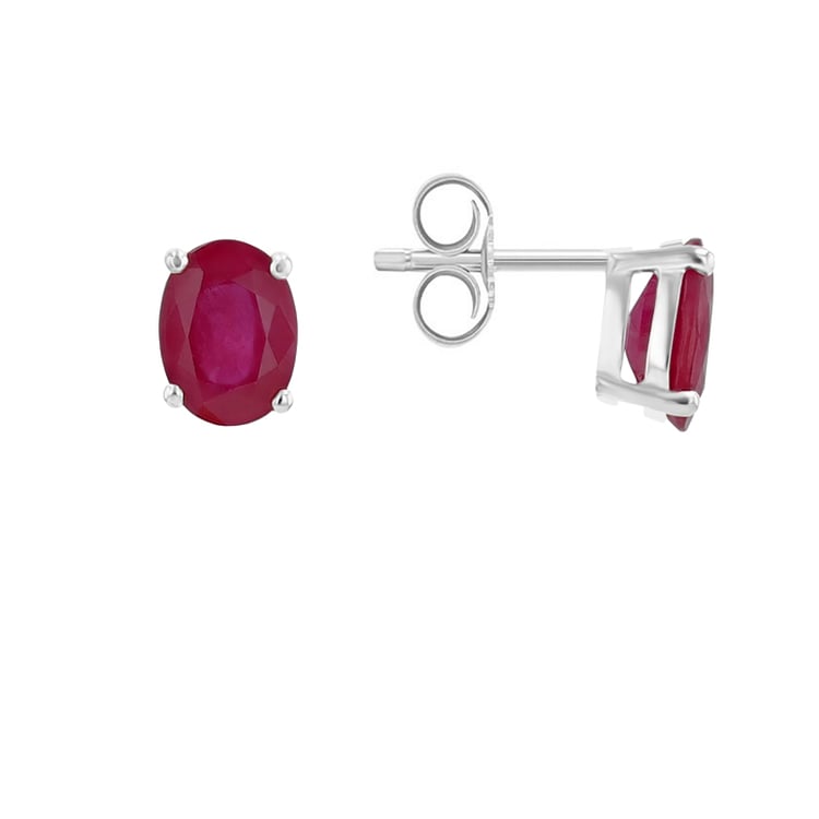 Rubinohrringe aus 750er Gold Deepti 117208