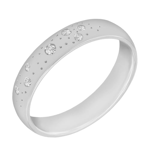 Trauringe aus Platin mit Diamanten Erich