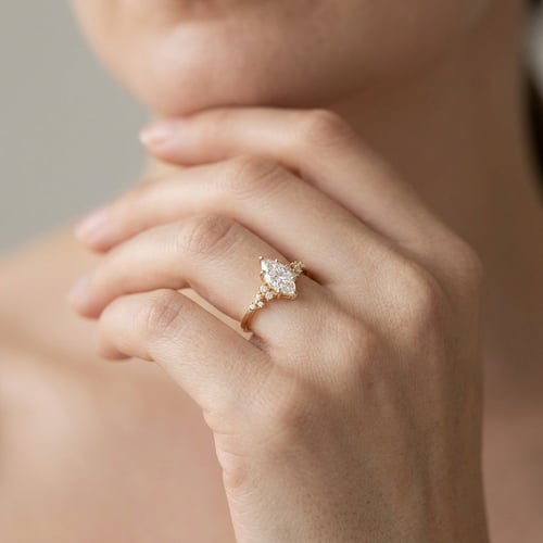 Verlobungsring mit Lab Grown Diamanten Joanna