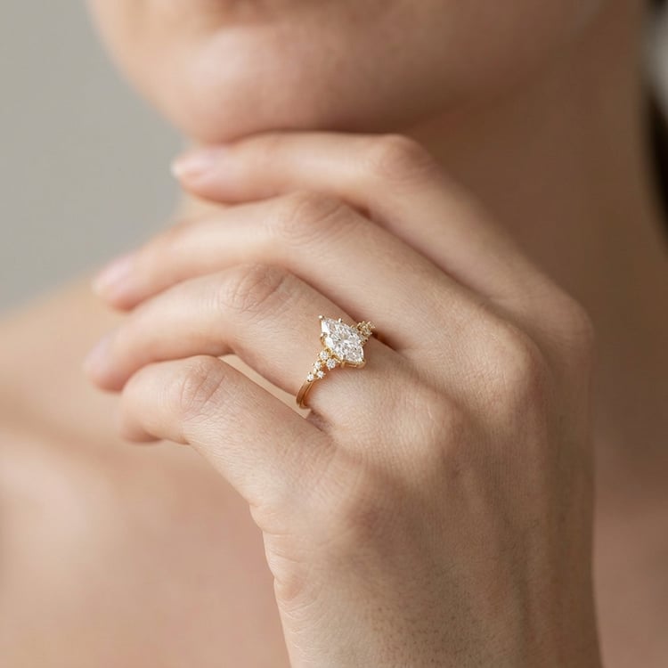 Verlobungsring mit Lab Grown Diamanten Joanna 170743