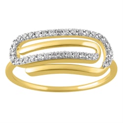 Ring aus Gold mit Diamanten Rebeca