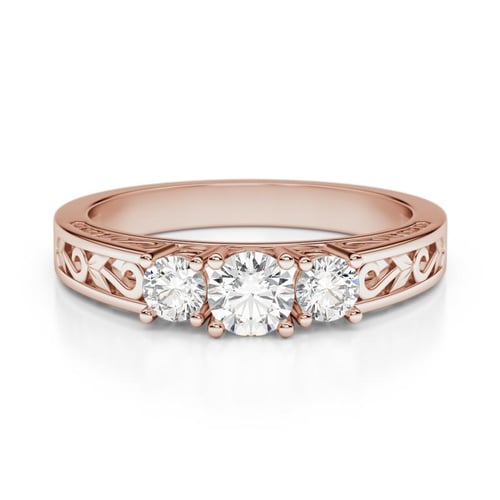 Vintage Verlobungsring mit Lab Grown Diamanten Lariah
