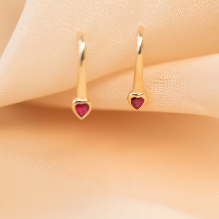 Schmuckset mit Rubinen Roshni 101731