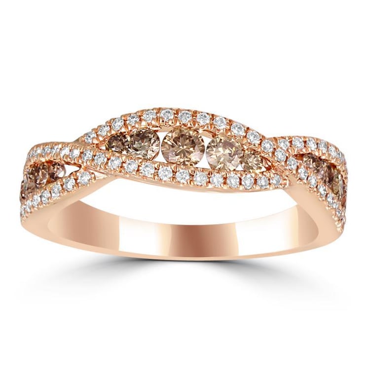 Diamantring aus Gold 11342