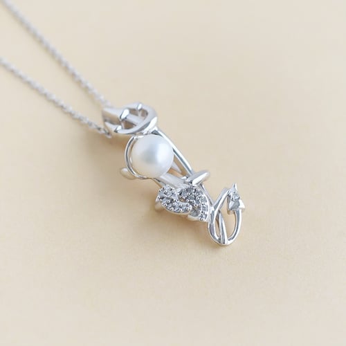 Teufelchen mit Perle und Diamanten Devil