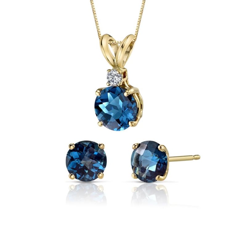 Schmuckset aus Gold