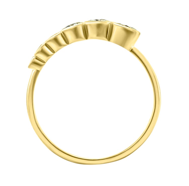 Ring in Gold mit Moissaniten 31093