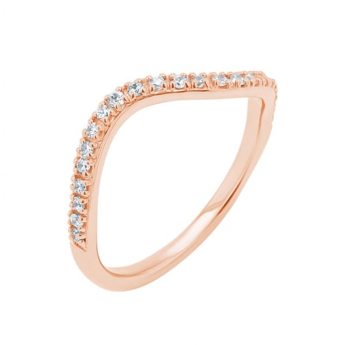 Atypischer Ring mit Diamanten Luana