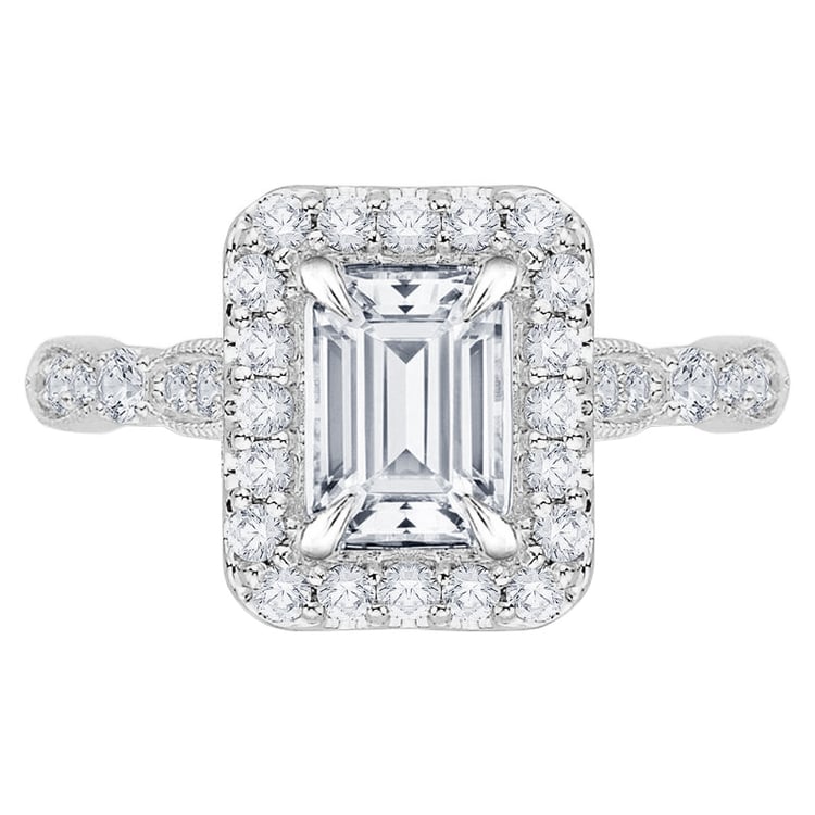 Goldener Diamantring