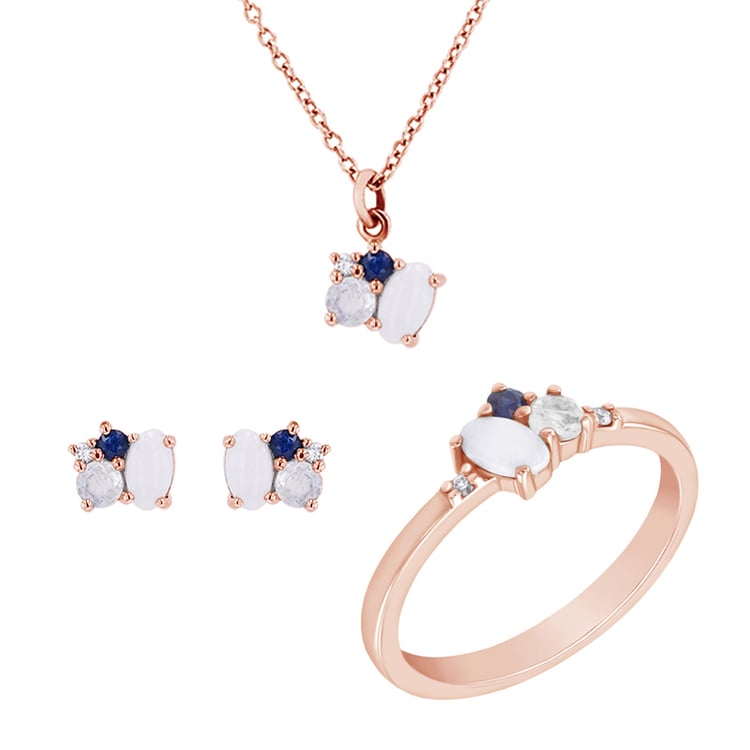 Goldene Schmuckkollektion Jeanne 78350