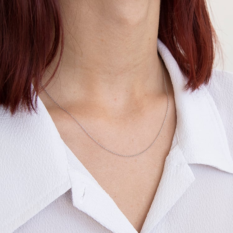 Ankerkette 40/45 cm aus 14k Gold 109355