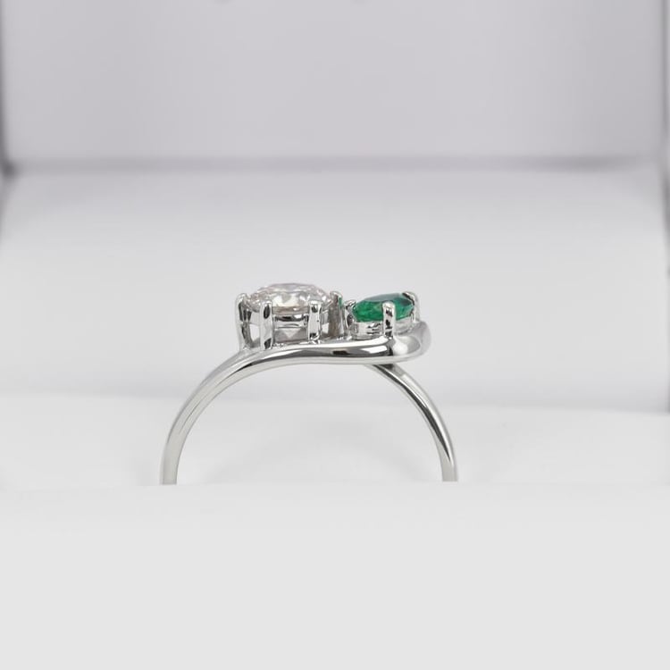 Platin Verlobungsring 23847