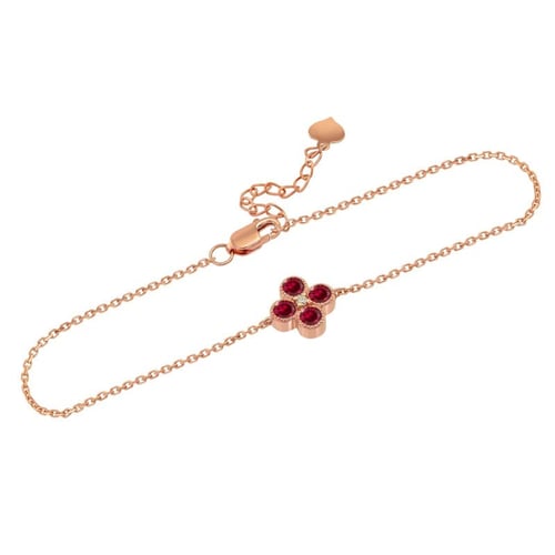 Rubinarmband mit Diamanten Reith