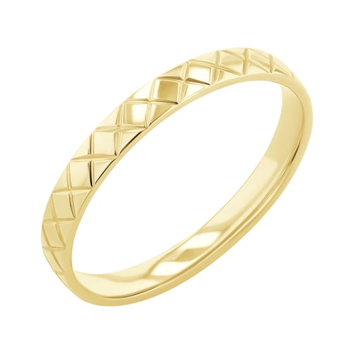 Atypische goldene Trauringe mit Diamanten Myron
