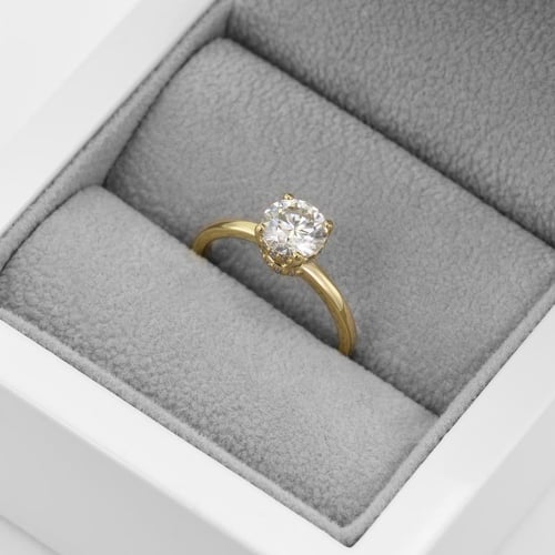 Verlobungsring mit Lab Grown Diamanten Xela