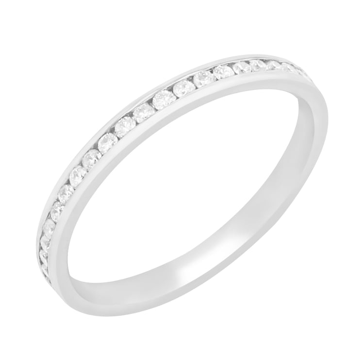 Eternity-Ring voller Diamanten Oliviero