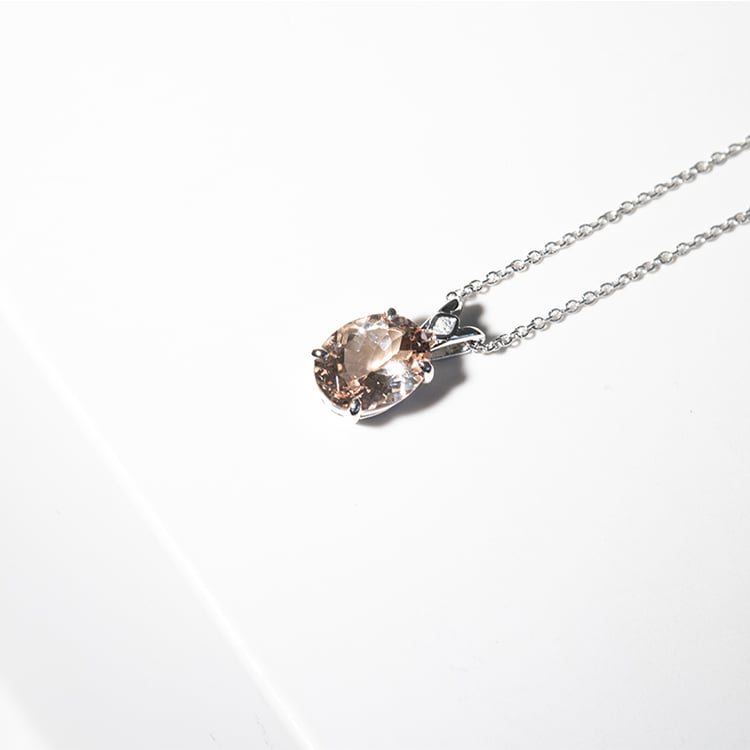 Vintage Anhänger mit Morganit Ideh 126418