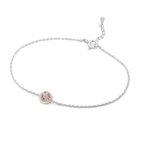 Silbernes Armband mit Morganit Arleth