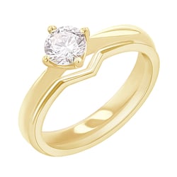 Ringset mit Diamanten Ihrer Wahl Villiane