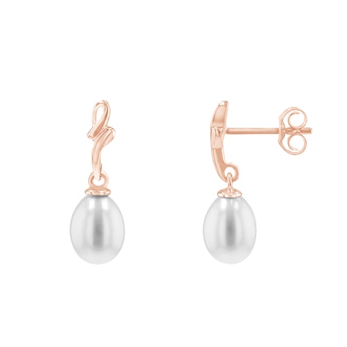 Elegante Ohrringe mit Perlen Danna
