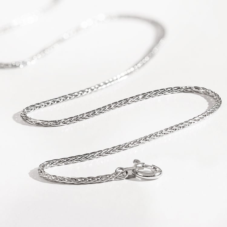 Platin Spiga-Kette 158475