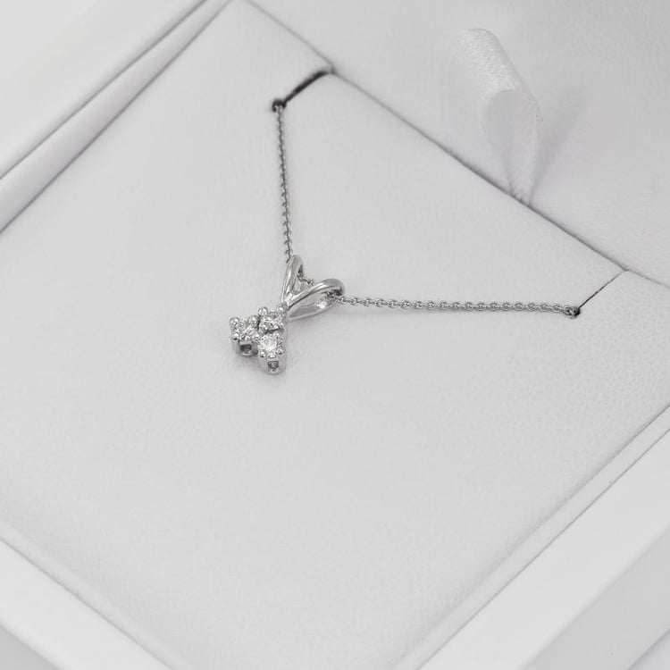 Anhänger mit drei Lab Grown Diamanten Froze 75819