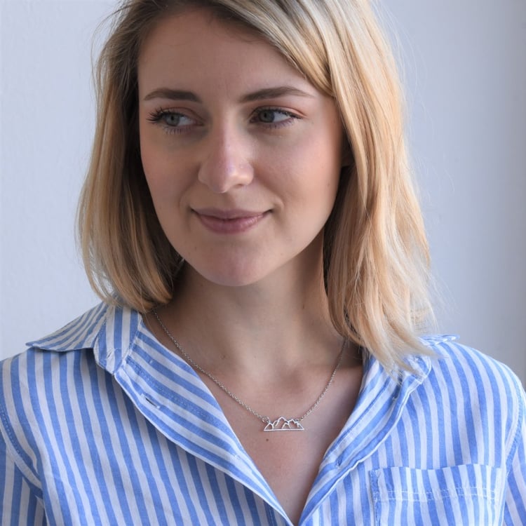 Silberner Anhänger in Form von Bergen Wills 67570