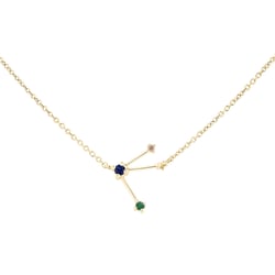 Halskette mit Tierkreiszeichen Taurus