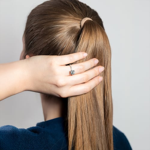 Verlobungsring mit Diamanten Prisha
