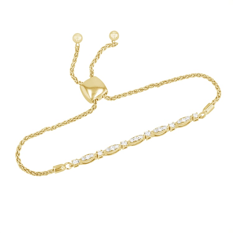 Zartes Armband mit Diamanten Magdalini 84973