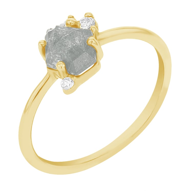 Ring mit Salt and Pepper Diamanten und Lab Grown Diamanten Kendra 109990