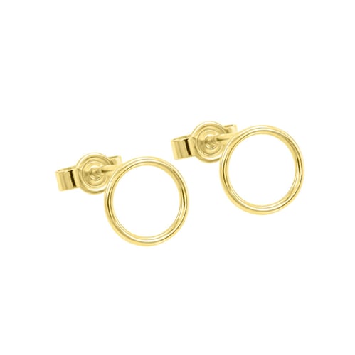 Silberne Karma-Ohrstecker Belisa