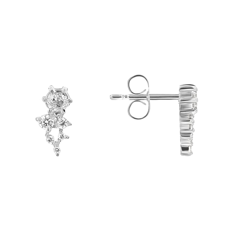 Cluster-Ohrringe mit Diamanten Ellie 153755