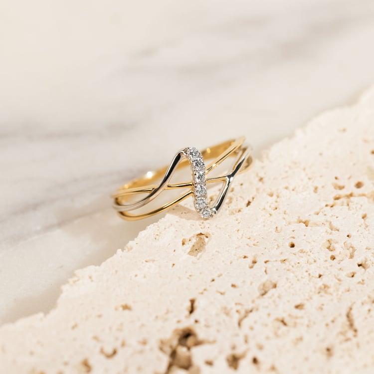 Ring mit Lab Grown Diamanten Emely 163966