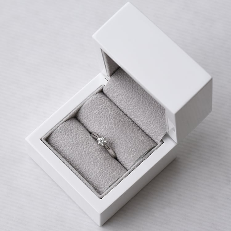 Verlobungsring mit Moissanit Sati 73522