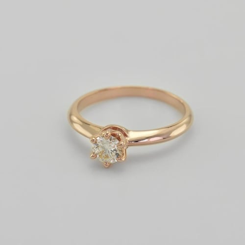 Verlobungsring mit Lab Grown Diamanten Tila
