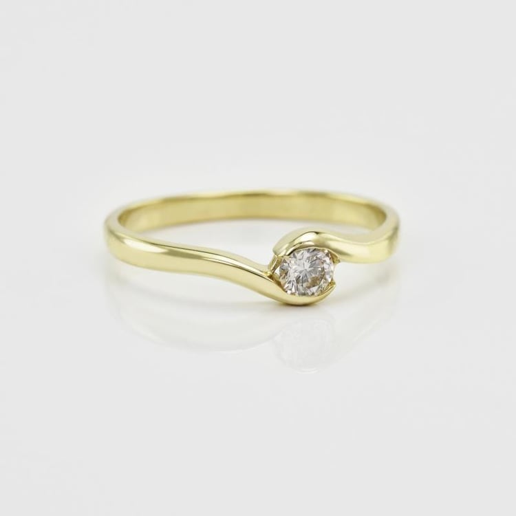 Ring aus Gelbgold 89375
