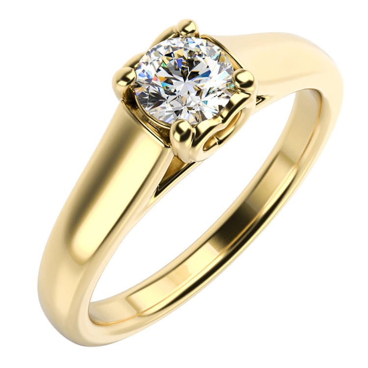 Ring mit Diamanten aus Gold 13924