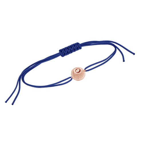 String-Armband Kugel mit Gravur Ihrer Wahl Billard
