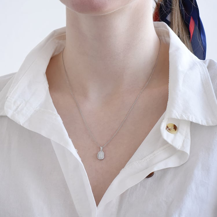 Eleganter Anhänger mit Lab Grown Diamanten Tate 96225