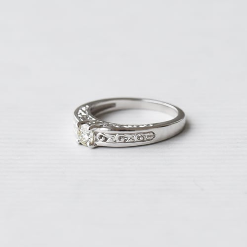 Vintage Verlobungsring mit Lab Grown Diamant Lerien