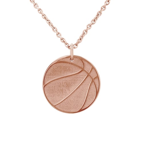 Anhänger Basketball mit Gravur Ihrer Wahl Basket