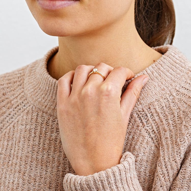 Verlobungsring mit 0.31ct IGI-zertifiziertem Lab Grown Diamanten Katya 133364